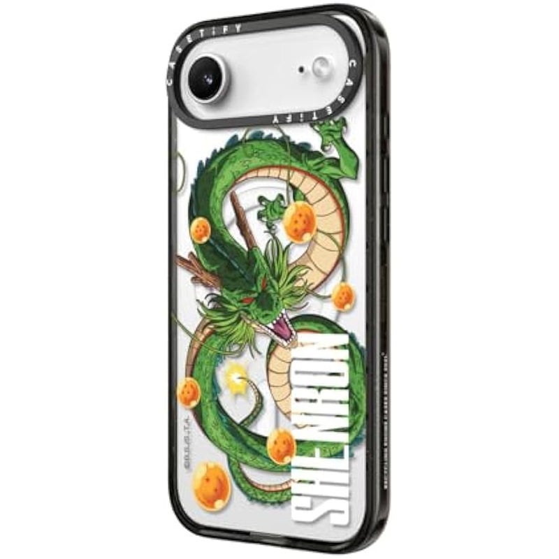Casetify Impact iPhone Air Case 【Dragon Ball Colab/Slim/Magsafe / 8.2 ft. 4X Military Grade Drop Protection】 - Dragon Ball Z Shenron - Clear Black - Image 5