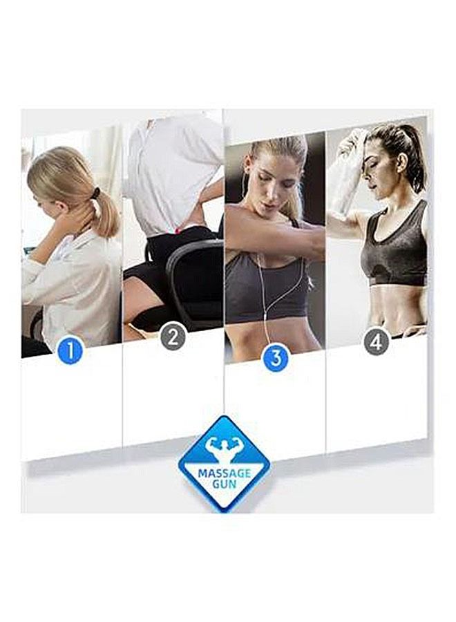 Arabest مسدس تدليك للياقة البدنية مع اهتزاز العضلات مزود بـ 10 رؤوس - Image 4