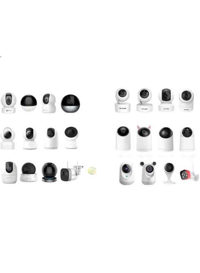 Win Potential Winpian Suitable For Tp-Link Camera Bracket, No Drilling Required, Ipc42Ce/43An/44Aw/45Aw/44Ew/13Ch/48Aw, Surveillance Bracket Cabinet, Side-Mounted Installation For Crib - Image 1