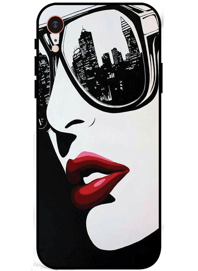 EYE CATCH Protective Case Cover For Apple iPhone XS Max Girl Looking Outside - Image 1