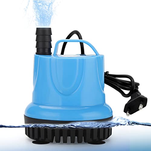 Qpets® 1800L/H Submersible Water Fountain Pump, Mini Aquarium Air Pump for Pond, 25W Power Large Water Pump for Fountain, Water Circulation Pumps with Suction Cup Bottom for Fish Garden - Image 1