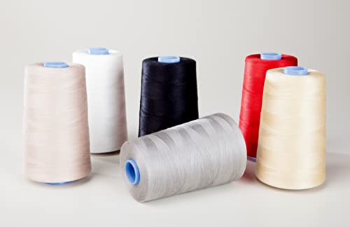 Connecting Threads Essential Cotton Thread 5000 Yard Cone Set of 2 (Grey) - Image 3