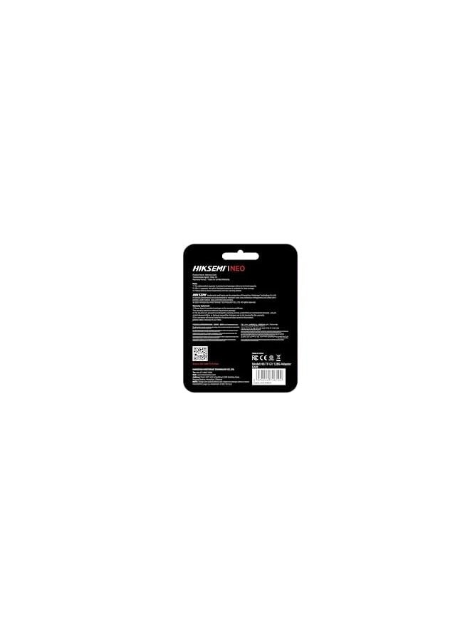 HIKVISION - Hikstorage 128Gb Micro Sd Card With Adapter Ksa Version With Ksa 7 Years Warranty Support - Image 1