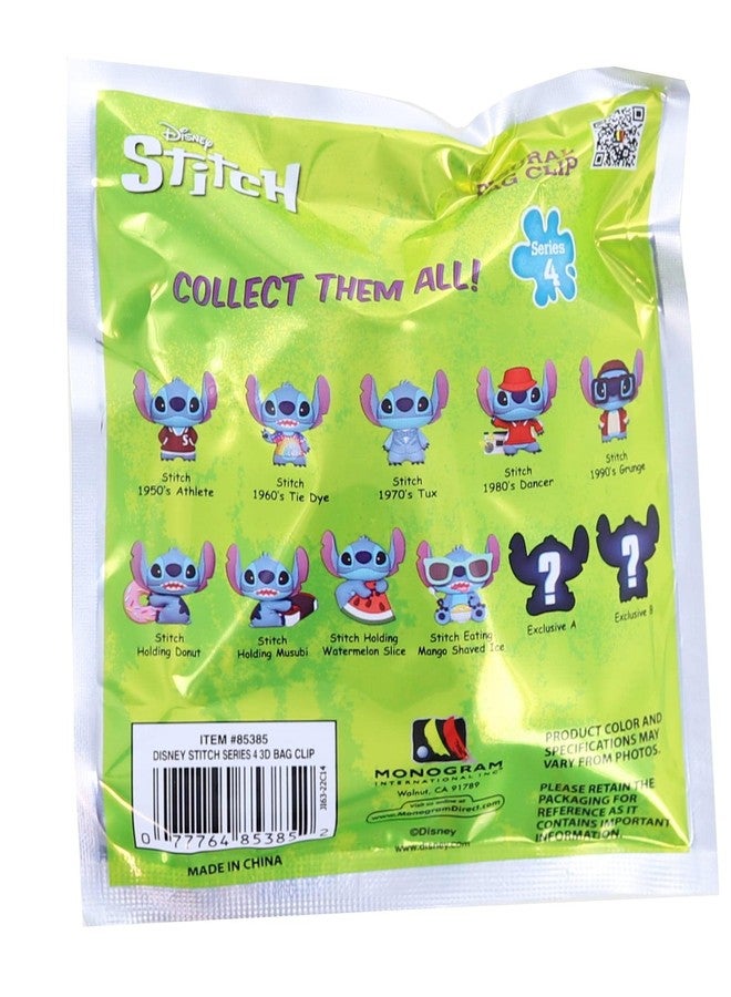 Monogram Disney Lilo & Stitch Series 4 3D Foam Bag Clip | One Random - Image 2