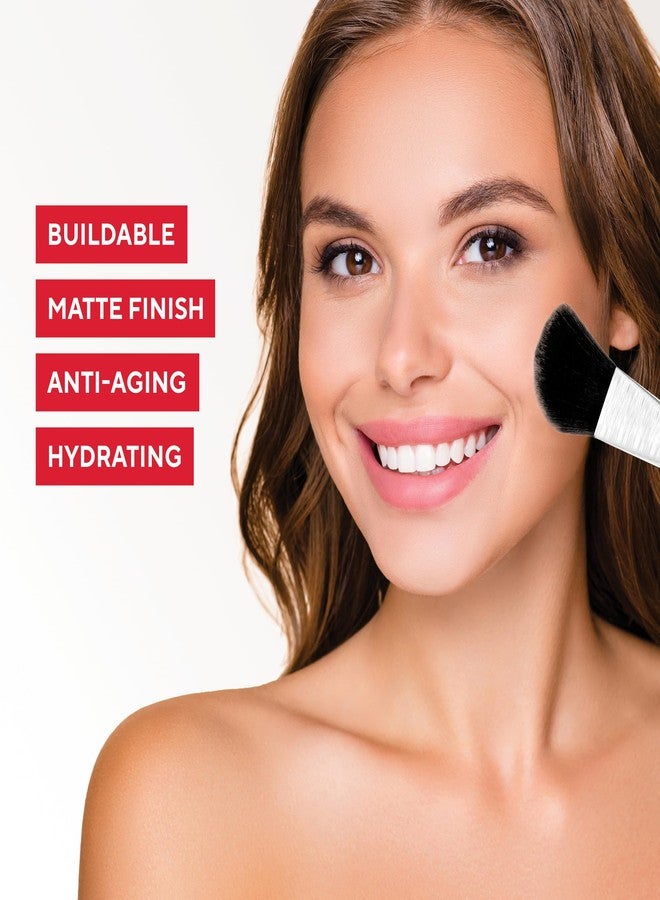 Mirabella Invincible For All Pure Pressed Powder Foundation Makeup, Buildable Mineral Foundation & Blurring Setting Powder for All Skin Types - HD Matte Finishing Powder - Ivory I3 - Image 3