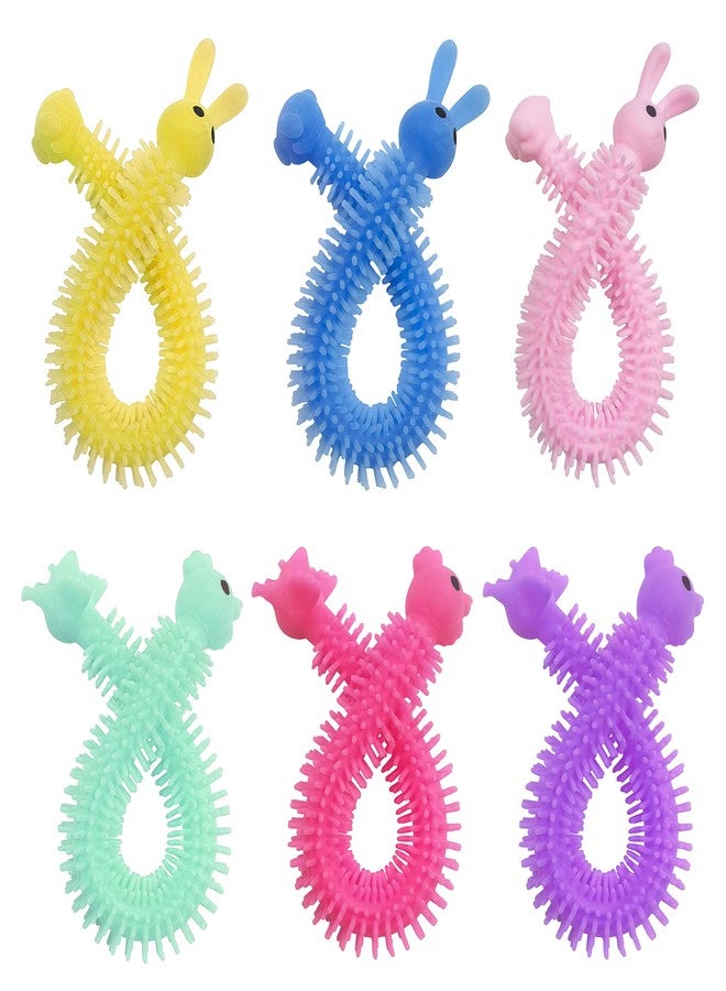 Holydeck 24 Pack Easter Stretchy Strings Sensory Toys Pack with Rabbit Chick Great for Kids Girls Boys Easter Basket Stuffers Eggs Fillers Gifts Party Favors (Easter) - Image 3
