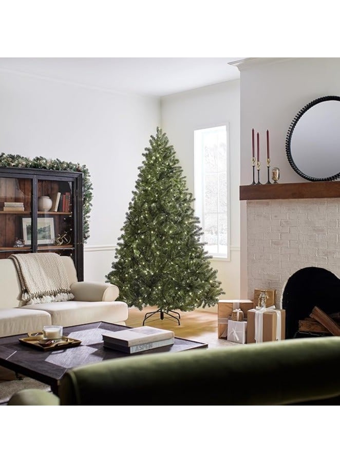 TAPIT Christmas Tree Artificial Fir All Green Christmas Tree with Metal Stand Lightweight and Easy to Assemble - Image 4