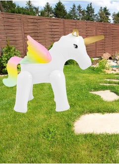 SUNNY LIFE Inflatable Unicorn Sprinkler | Water Play Toy | Outdoor Water Toy for Kids | Inflatable Toys  - Image 1