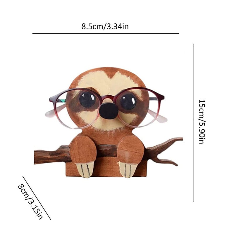 Office Desktop Glasses Display Craft Sloth glasses frame