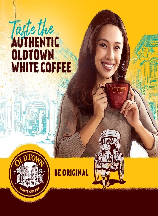 Old Town 3 in 1 White Coffee Hazelnut Instant Premix White Coffee Rich Flavor And Smooth Texture Individual Sachets 13 Sticks x 38g - Image 4