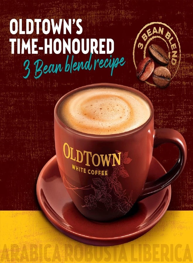 Old Town 3 in 1 White Coffee Hazelnut Instant Premix White Coffee Rich Flavor And Smooth Texture Individual Sachets 13 Sticks x 38g - Image 3