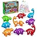 Aizweb Alphabet Learning ToysDinosaur Color Sorting Matching Letter Game for ToddlersPreschool Kindergarten Learning Activities Classroom Must HavesMontessori Educational ABC Fine Motor Skills Toys - Image 2