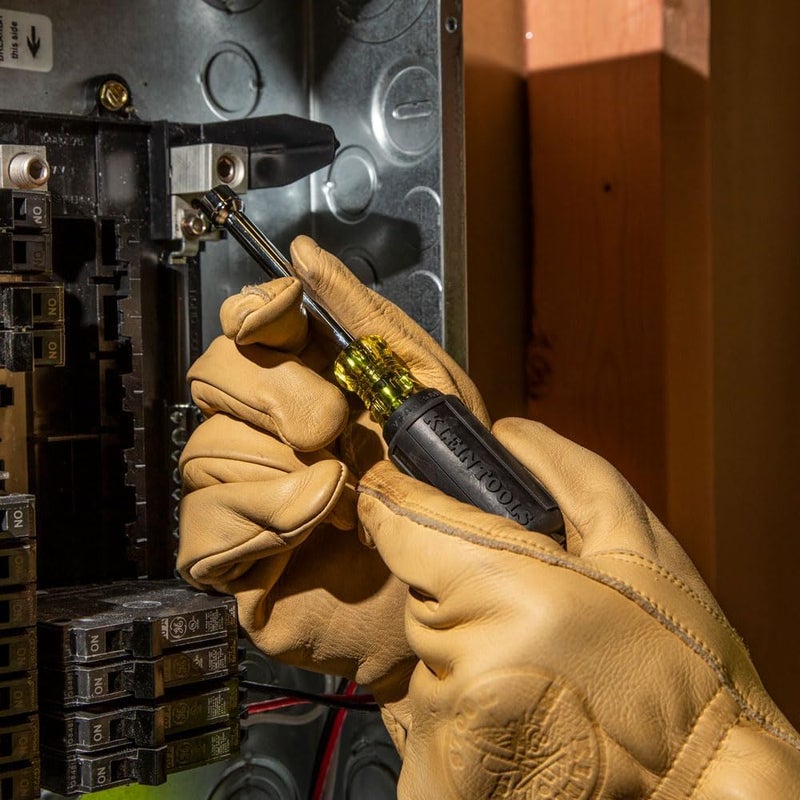 Klein Tools Nut Driver Set with Yellow and Black Grip - 6 Pieces - Image 3