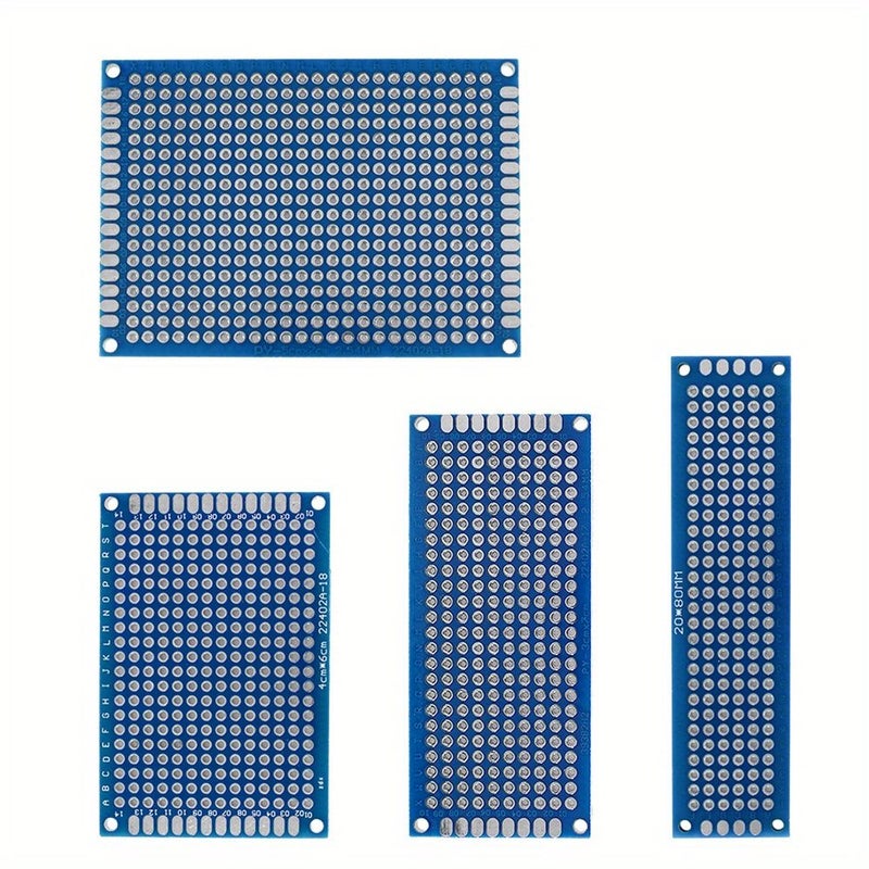 5 Pcs Double Sided Prototype Board Perfboard 1.57x2.36 Inch DIY Electronic Kit - Image 2