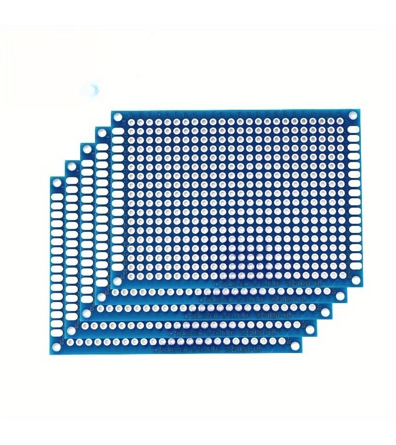 5 Pcs Double Sided Prototype Board Perfboard 1.57x2.36 Inch DIY Electronic Kit - Image 4