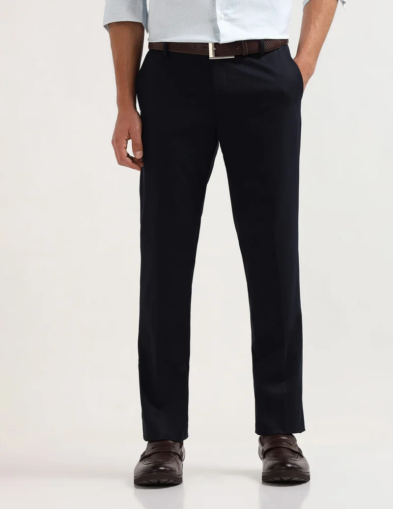 Arrow Mid Rise Regular Fit Trousers
