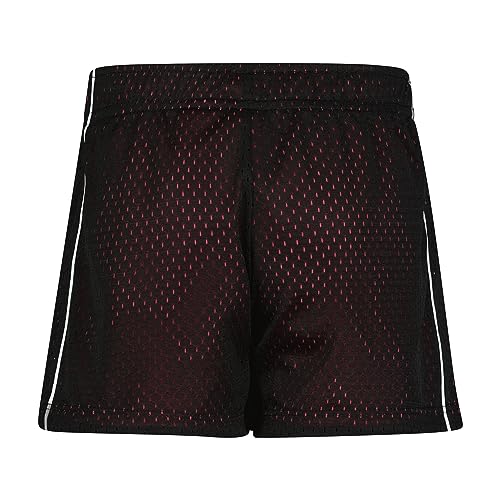PUMA Big Girls' Active Double Mesh Short, Black, 8-10 (Medium) - Image 2