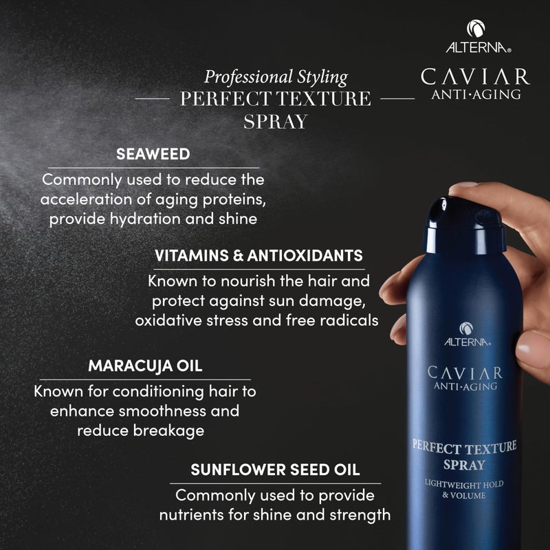Alterna Caviar Anti-Aging Professional Styling Perfect Texture Spray, 2 ct. - Image 5