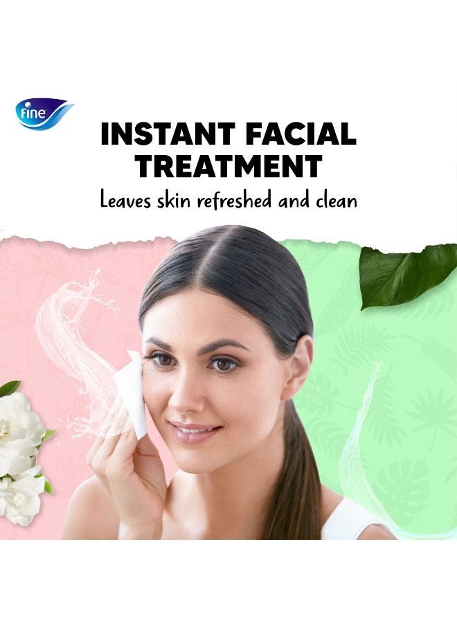 Fine مناديل جاردينيا والانتعاش الاستوائي عبوة من 8 - Image 3