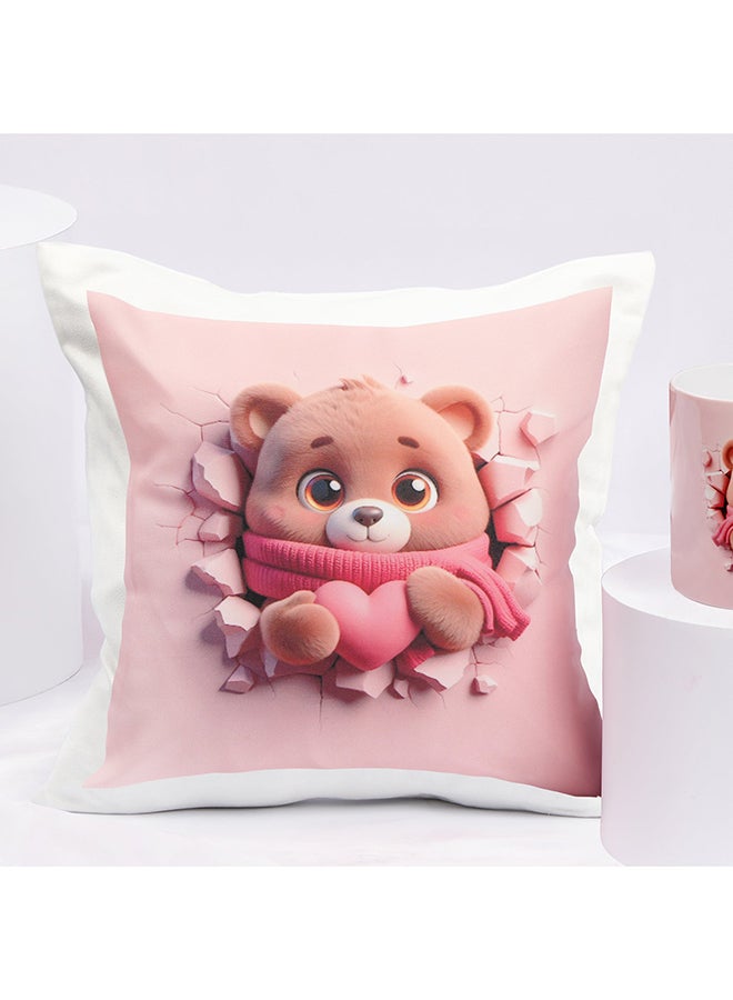 Ferns N Petals Valentine Day Cuddles Cushion n Mug Combo - Image 3