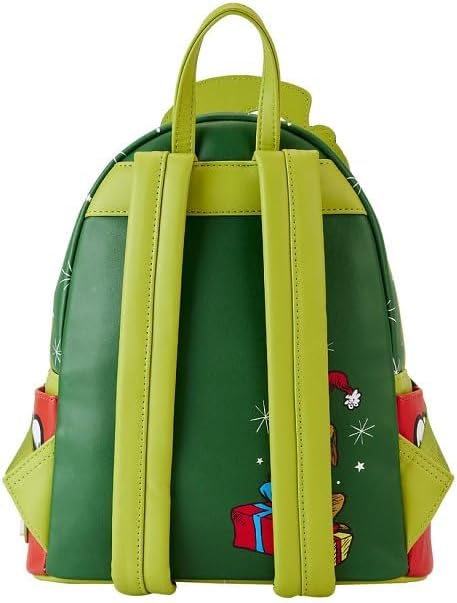 Loungefly Dr Seuss How the Grinch Stole Christmas Santa Cosplay Mini Backpack - Image 4