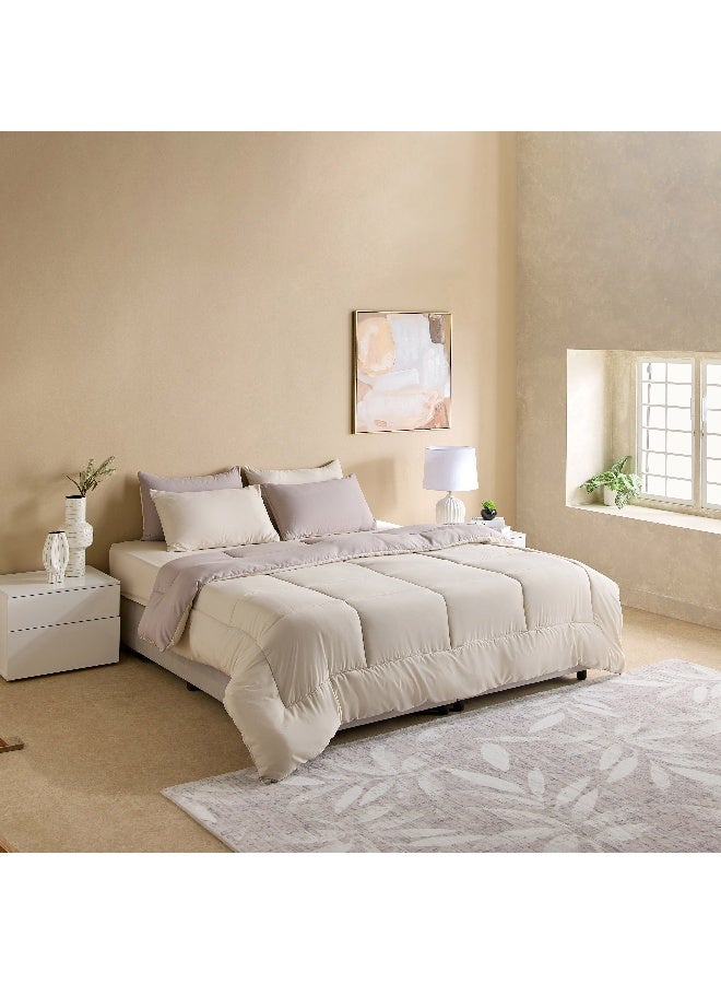 Home Box طقم لحاف كوين من الميكروفايبر القابل للعكس للبالغين - Image 2