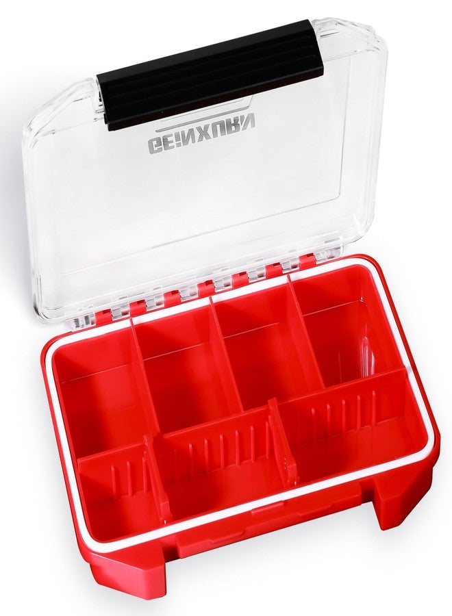 Geinxurn IPX4 Waterproof Small Storage Parts Organizer, Small Parts Case with Removable Dividers, Screwdriver Bit Set Box - Image 1