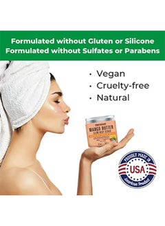 First Botany Body Scrub Exfoliator Biotin Collagen Stem Cells Natural Exfoliating Salt Scrub & Body & Face Souffle Hair Scrub Helps With Moisturizing Skin Acne Cellulite Dead Skin Scars Wrinkles 11 Oz  - Image 5