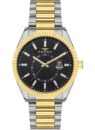 FERRO F11288A-D2 43 mm Gold Men's Wristwatch  - Image 2