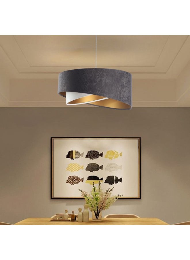 tbshomelamp Fabric Celling Lighting Multicolor    50x25 cm  - Image 1