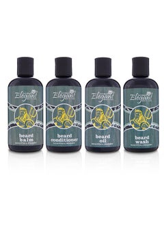 4 in 1 Beard Care Kit with Eucalyptus and Spearmint