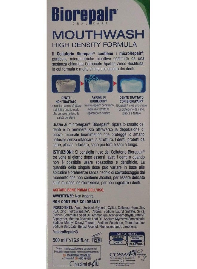 Biorepair Collutorio Mouthwash 500Ml/16.9 Fl.Oz Pack Of 2 - Image 4