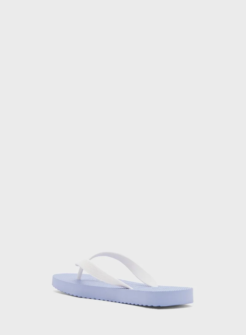 TOMMY JEANS Logo Flip Flops