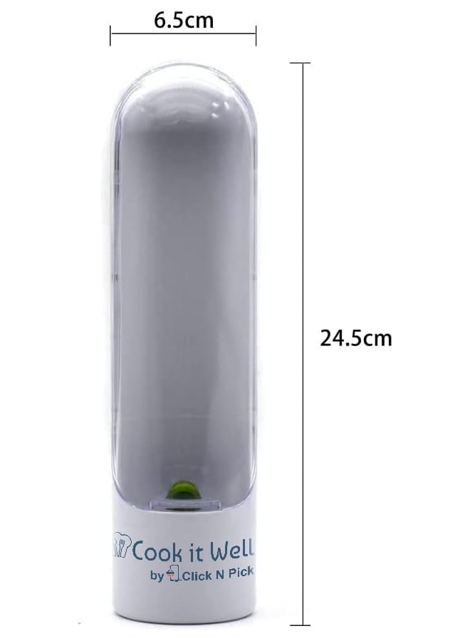 IAF IT WELL® Herb Keeper, Herb Storage Container, Keep your Vegetable Fresh in Refrigerator, Herb Savor Pod for Cilantro, Mint, Parsley, Asparagus - Image 5
