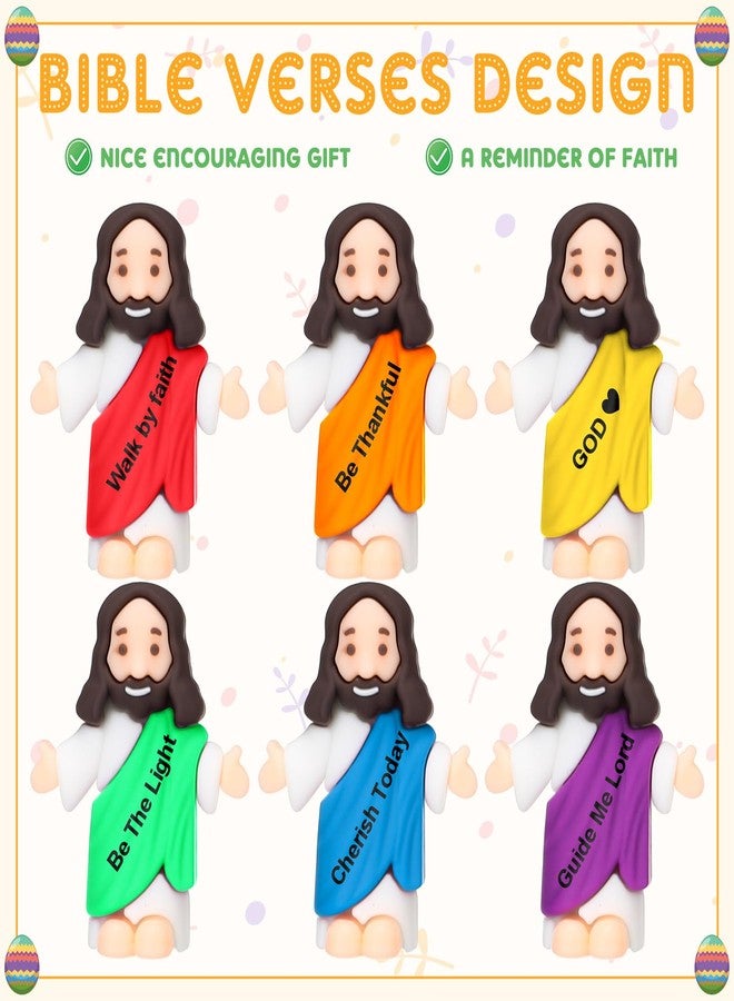 Barydat مجموعة باريدات من 200 قطعة من مجسمات يسوع الصغيرة، ألعاب يسوع الصغيرة، دمى مصغرة للعب الغميضة، هدايا للحفلات الدينية، هدايا لمدارس الأحد، هدايا التعميد، هدايا للمناسبات الكنسية. - Image 3