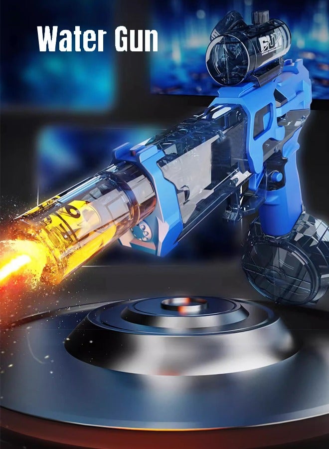 New Electric Automatic Water Gun With light Sprays Water Continuously High-pressure High-speed Powerful Ice Blast Water Gun Toys - Image 1