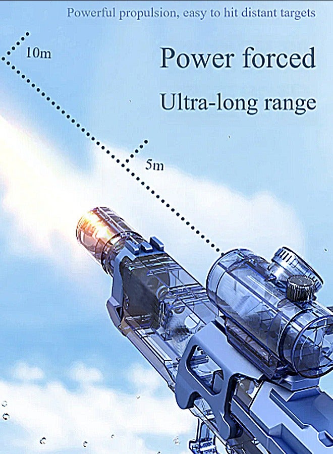New Electric Automatic Water Gun With light Sprays Water Continuously High-pressure High-speed Powerful Ice Blast Water Gun Toys - Image 3