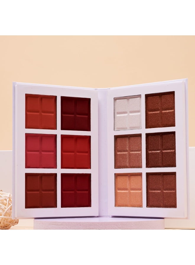 FOR LOVER Blush and highlighter palette - Image 1