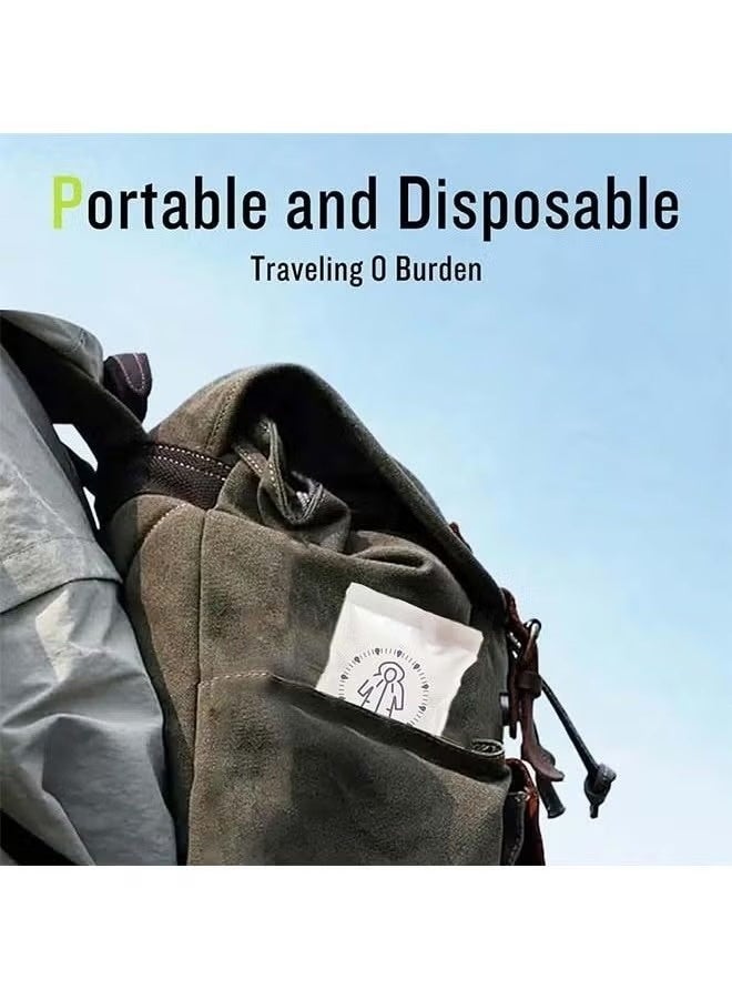 JOGAMS 5Pcs Transparent Raincoat for Adults Unisex Disposable PVC Rain Ponchos Portable Compressed Pocket Raincoat Individually Wrapped Long Rain Poncho with Hood for Women Men Travel Outdoor - Image 3