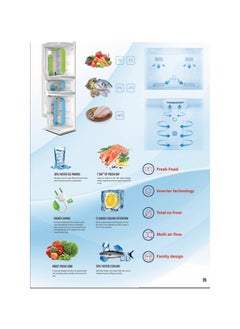 Smart Electric 333 Lt 11.8  Cuft Refrigerator, Noiseless Energy Saving DeFrost Compressor, Kids Lock, Maximum Capacity, Steel Color - pzsku/ZE36CDD62C0698277A34DZ/45/_/1724671552/0e14e3a1-5343-4f16-b41d-ee62081bd695