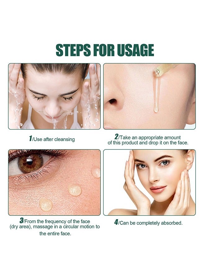 EELHOE Anti Aging Daily Serum- Advanced Deep Anti Wrinkle Serum, Hyaluronic Acid Serum for Face, Anti-Aging Brightening Face Serum, Anti-Dark Spots and Brightening Serum, Firming, Plumping, Repair, Moisturiz - Image 5