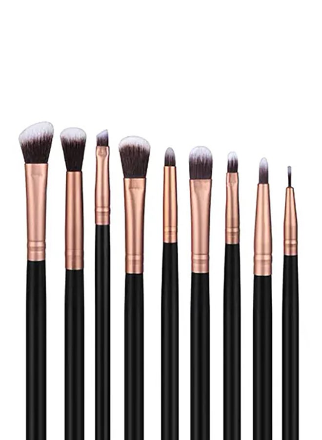 CYTHERIA 14-Piece Cosmetic Makeup Brush Set Rose Gold/Black - Image 4