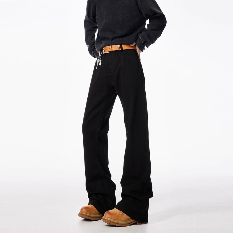 Unisex Classic Denim Jeans Loose Fit Daily Outdoor Wear - Image 4