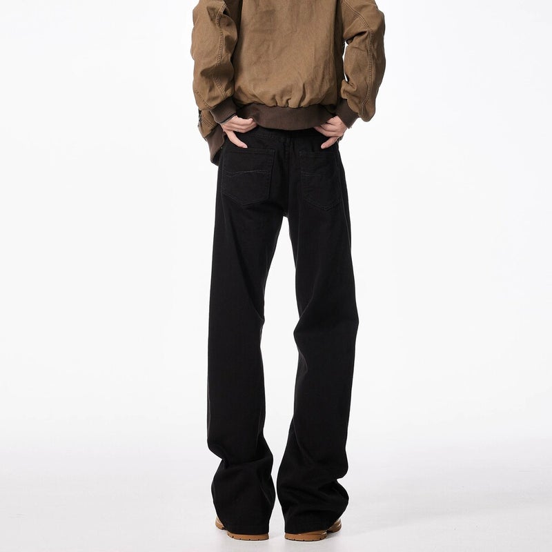 Unisex Classic Denim Jeans Loose Fit Daily Outdoor Wear - Image 5