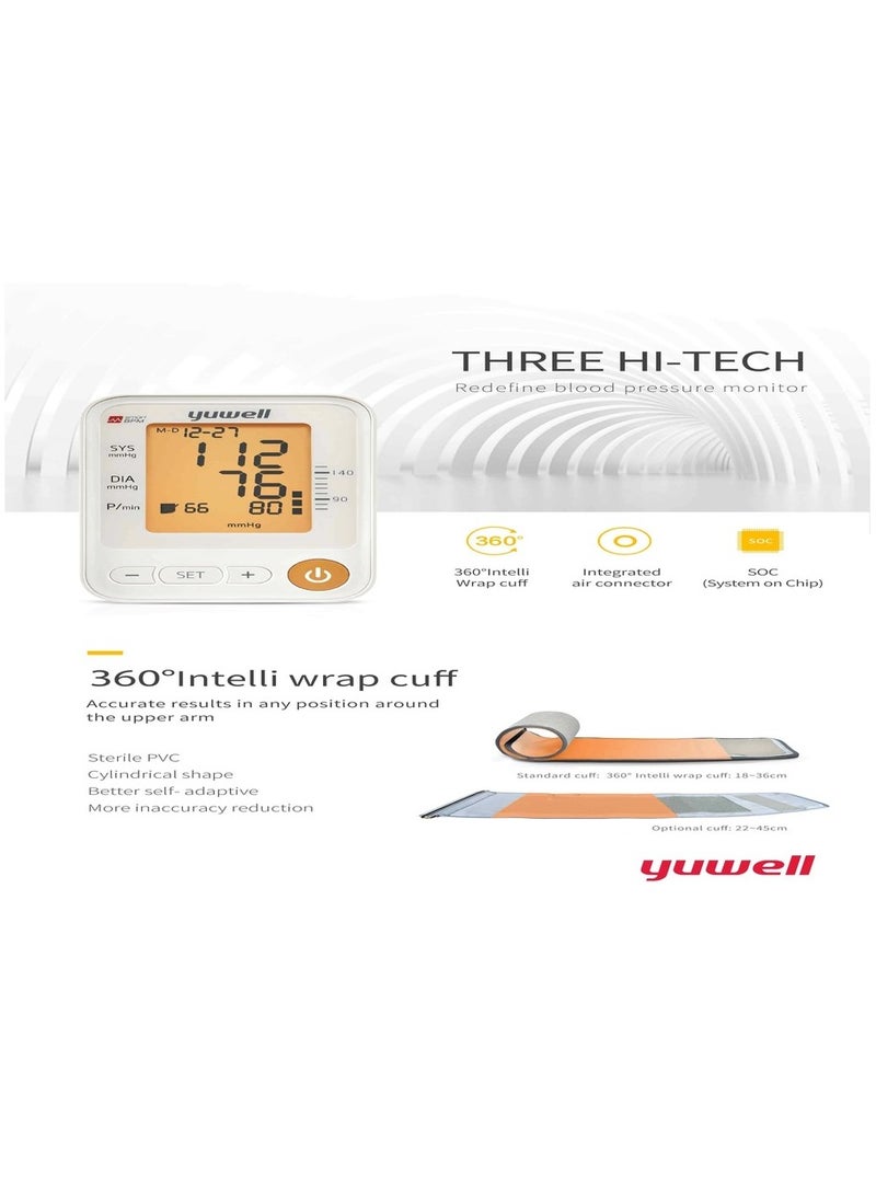 Yuwell Yuwell Upper Arm Blood pressure Monitor 650 D (Talking)  - Image 4