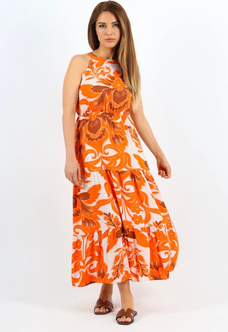 Ritnice Floral Tiered Dress