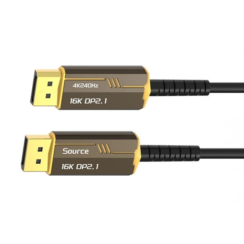 DisplayPort Fiber Optic Cable 2m 54Gbps 16K High Speed Stable Signal Long Distance Transmission Gaming - Image 4