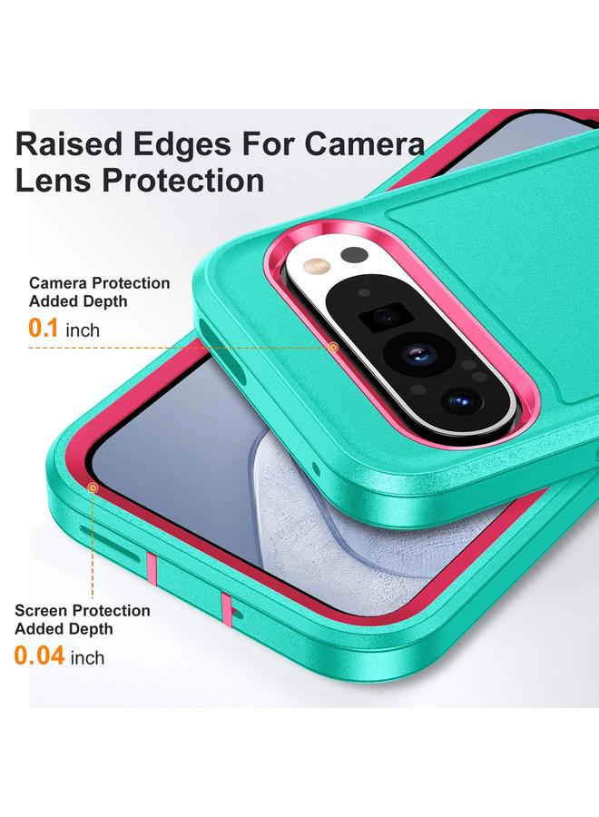 S-TOP Case For Google Pixel 9 Pro Rugged PC + Silicone Phone Case with Holder - Image 5