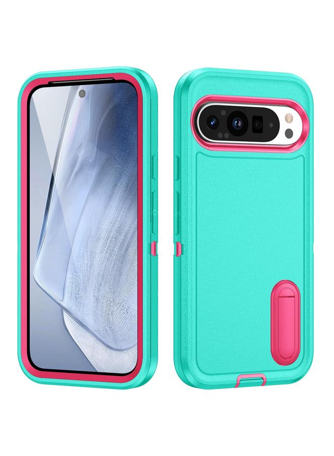 S-TOP Case For Google Pixel 9 Pro Rugged PC + Silicone Phone Case with Holder - Image 1