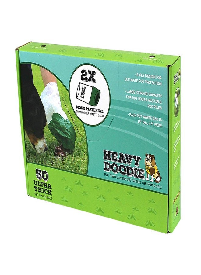 Alcott Heavy Doodie Ultra-Thick Dog Waste Bags – – Durable 2-Ply Design for Large Dogs – Convenient Dispenser-Type Cut-Out - Image 3